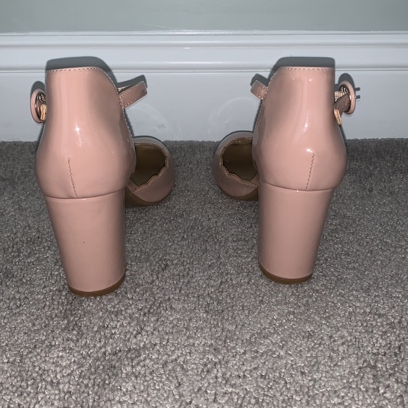 Dusty Rose Shiny Heels - Picture 4 of 4